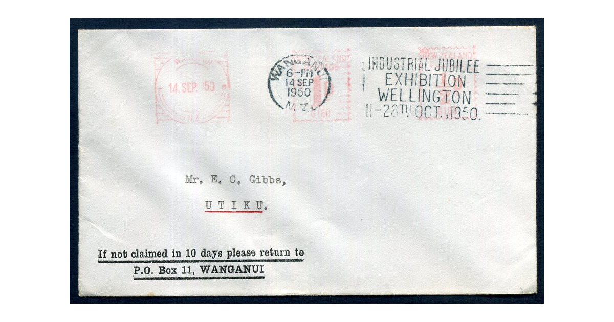 For Sale / New Zealand Postal History Pre 1941 1950 The Complete